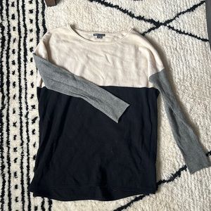 Vince block color sweater